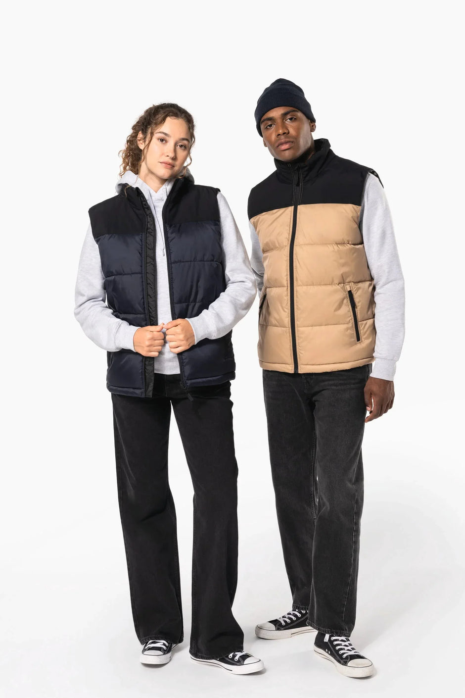 K6162 - Bodywarmer matelassé bi-ton unisexe - Occifloc