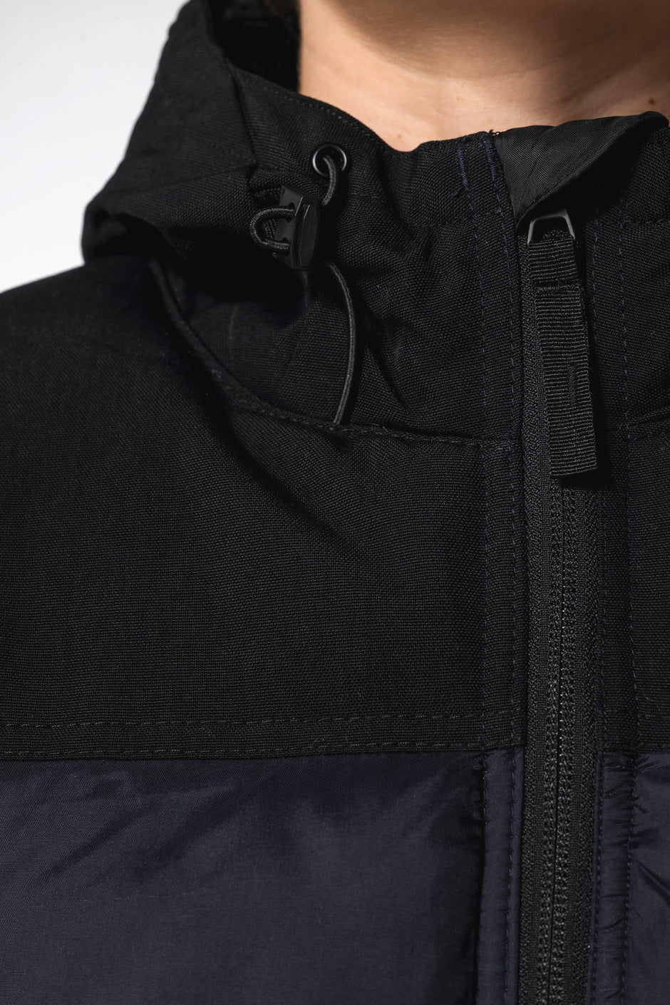 K6163 - Parka matelassée à capuche bi-ton unisexe - Occifloc