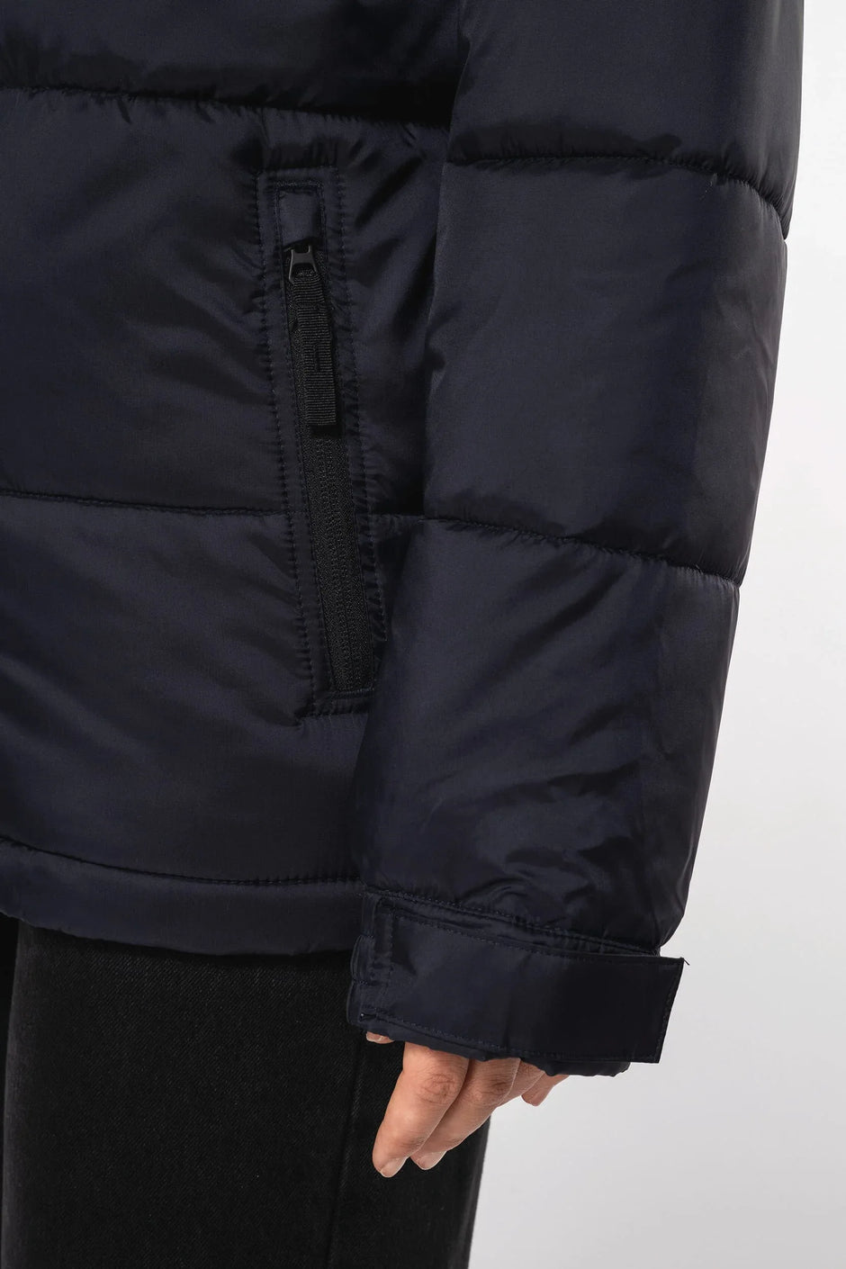 K6163 - Parka matelassée à capuche bi-ton unisexe - Occifloc