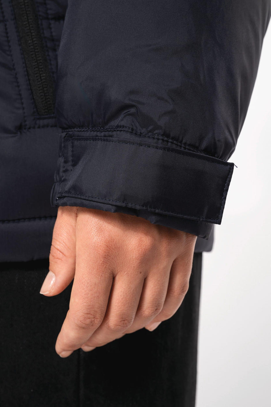 K6163 - Parka matelassée à capuche bi-ton unisexe - Occifloc