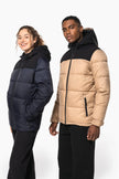 K6163 - Parka matelassée à capuche bi-ton unisexe - Occifloc