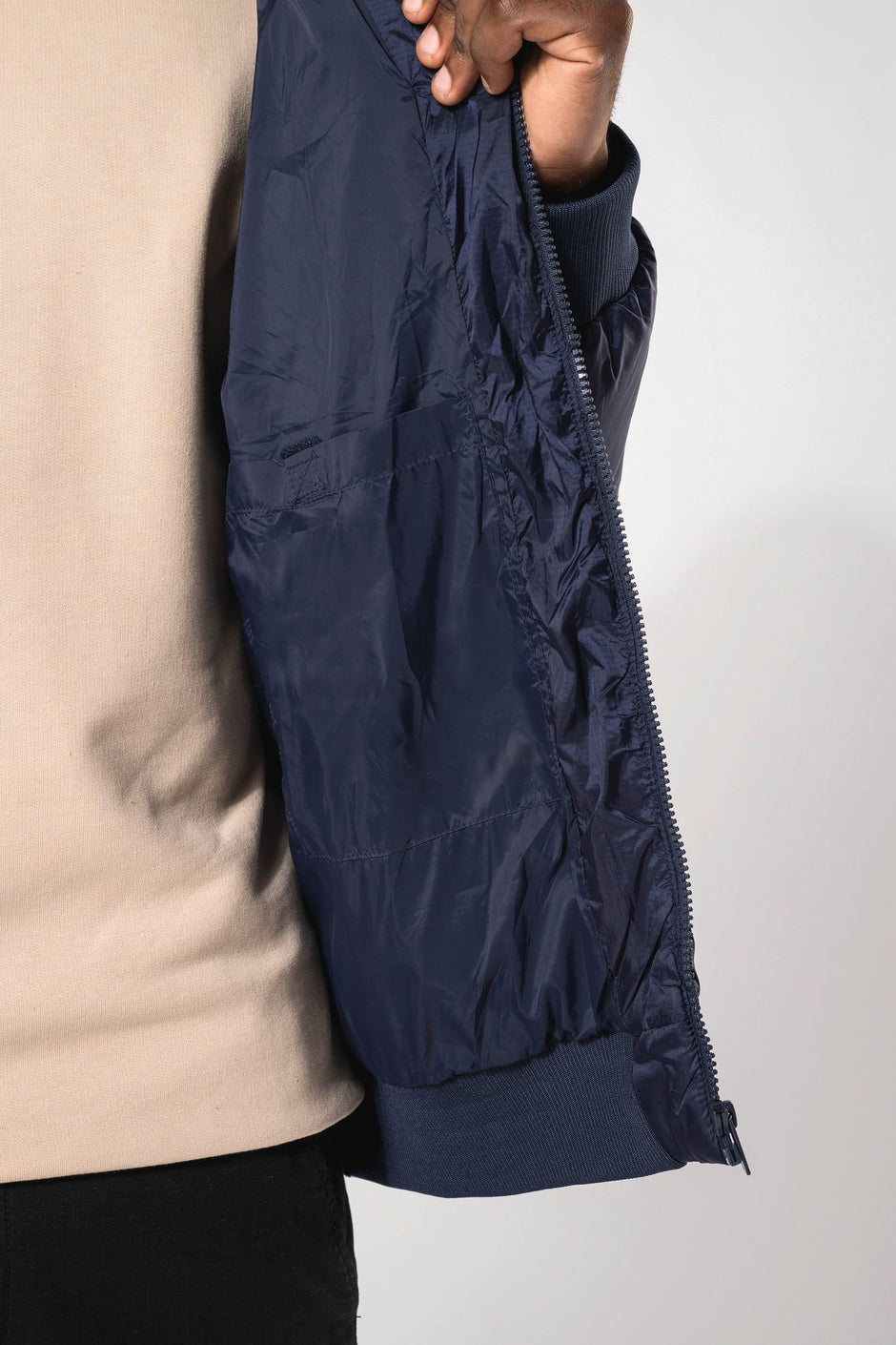 K6166 - Veste unisexe ripstop recyclée à capuche - Occifloc