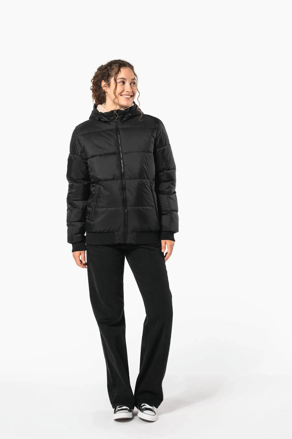 K6166 - Veste unisexe ripstop recyclée à capuche - Occifloc