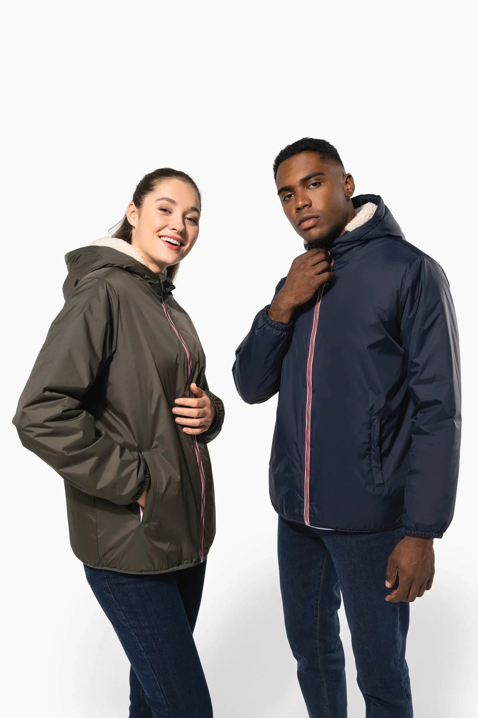 K6168 - Veste doublée sherpa unisexe - Occifloc