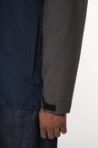 K6169 - Parka 3-en-1 imperméable à capuche bicolore unisexe - Occifloc