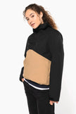 K6169 - Parka 3-en-1 imperméable à capuche bicolore unisexe - Occifloc