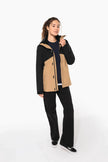 K6169 - Parka 3-en-1 imperméable à capuche bicolore unisexe - Occifloc