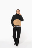 K6169 - Parka 3-en-1 imperméable à capuche bicolore unisexe - Occifloc