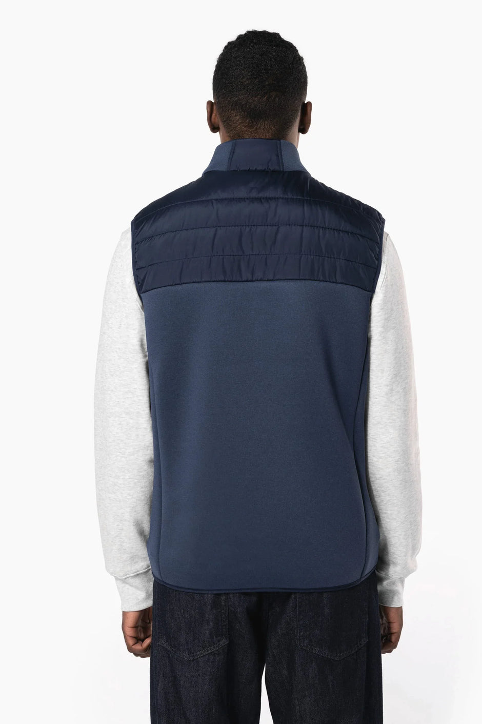 K6170 - Bodywarmer bi-matière homme - Occifloc