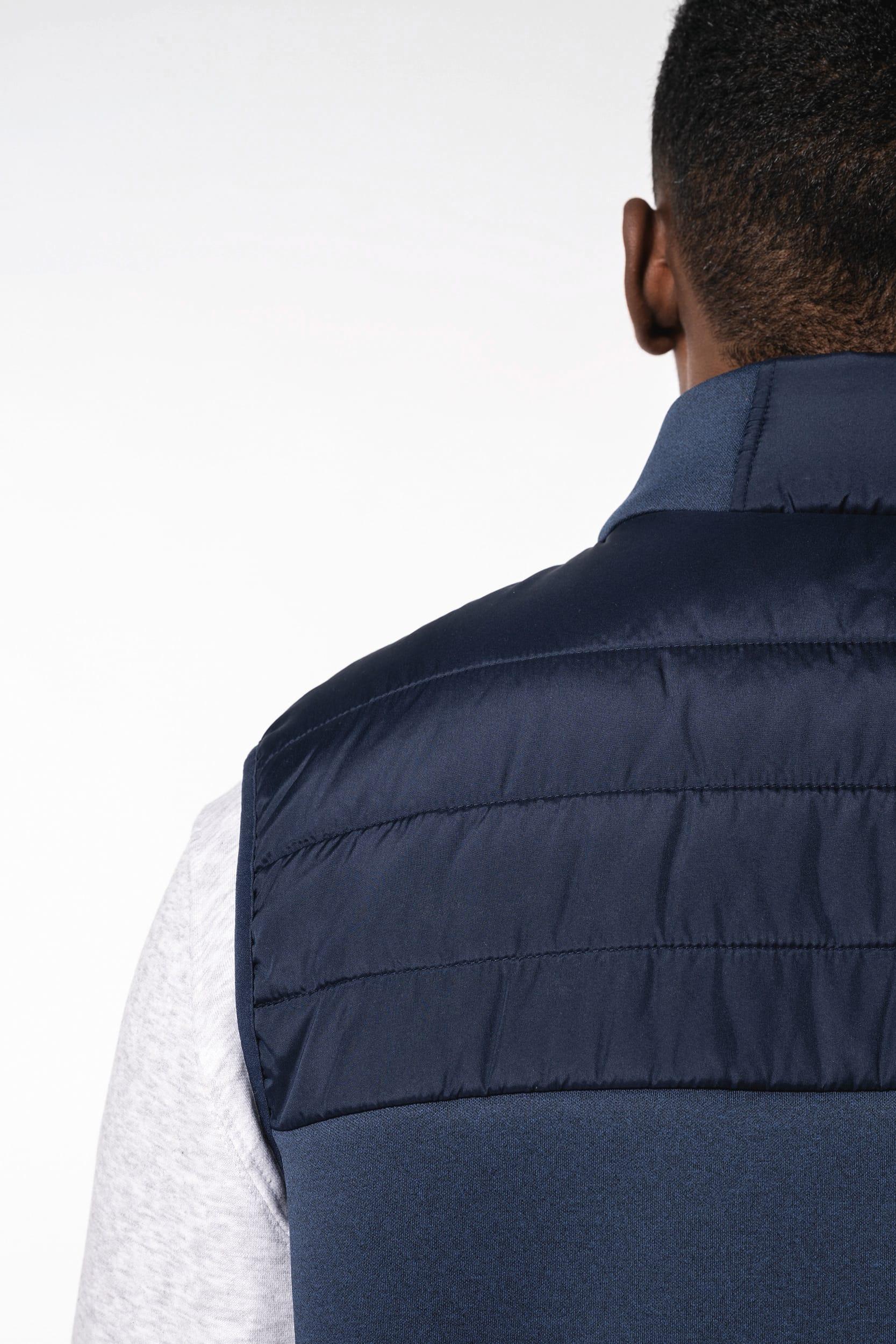 K6170 - Bodywarmer bi-matière homme - Occifloc