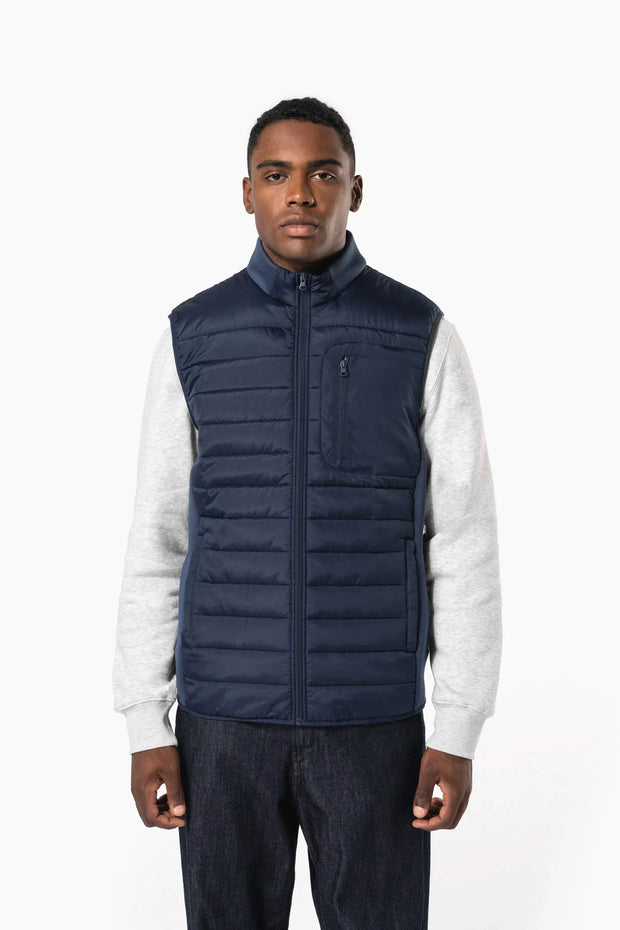 K6170 - Bodywarmer bi-matière homme - Occifloc