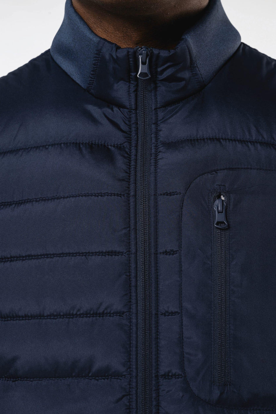 K6170 - Bodywarmer bi-matière homme - Occifloc