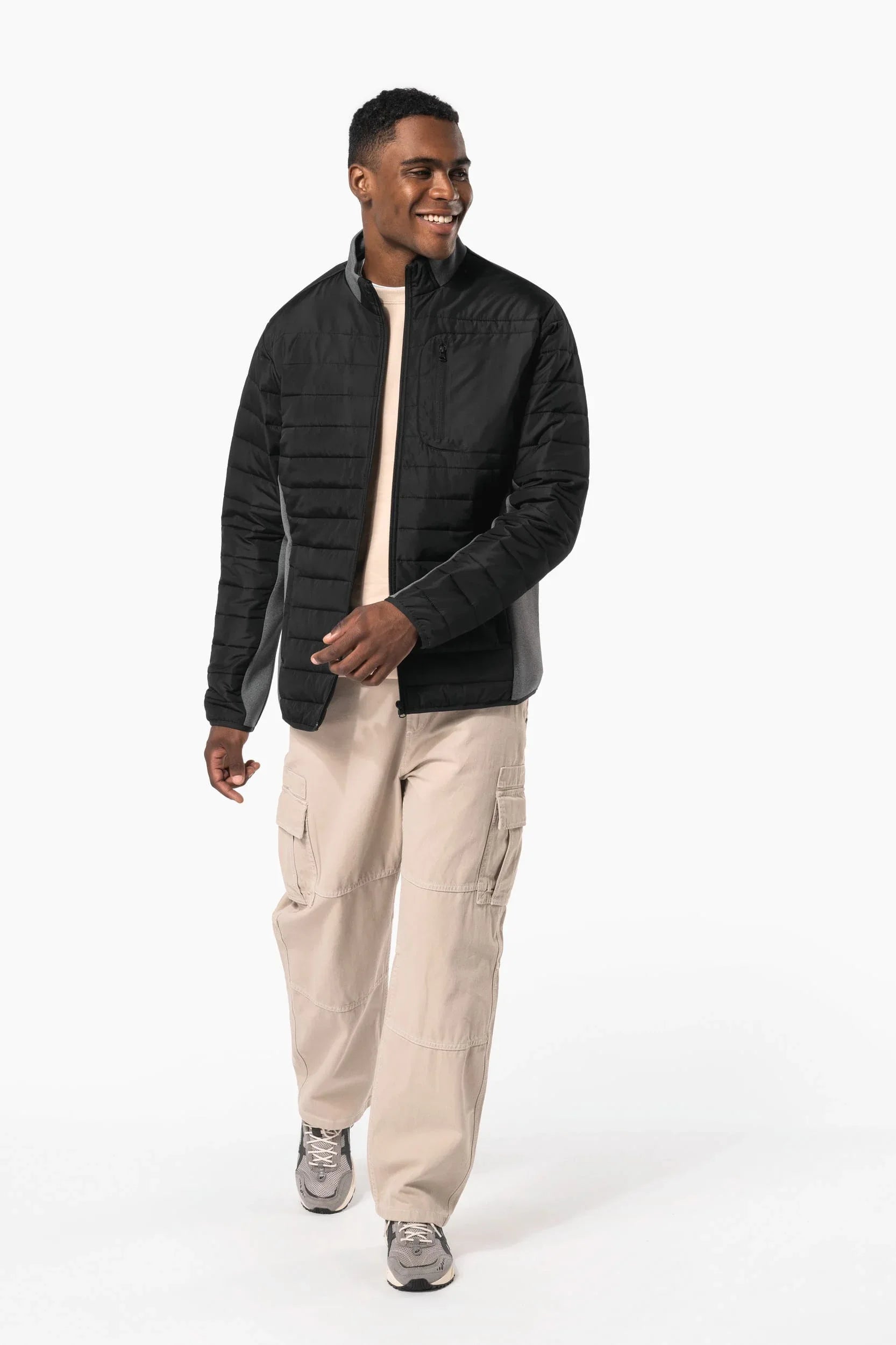 K6171 - Veste bi-matière homme - Occifloc