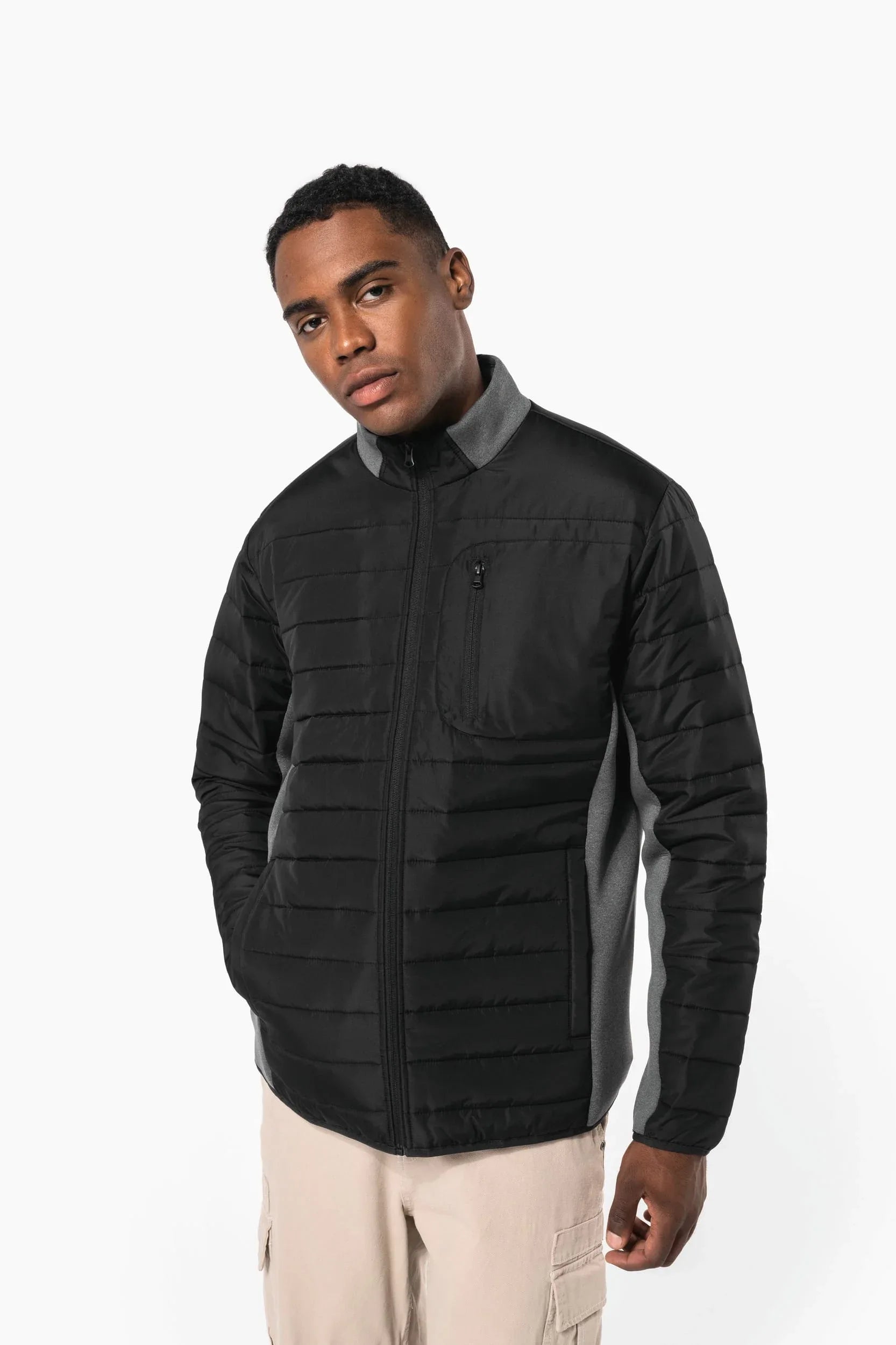 K6171 - Veste bi-matière homme - Occifloc