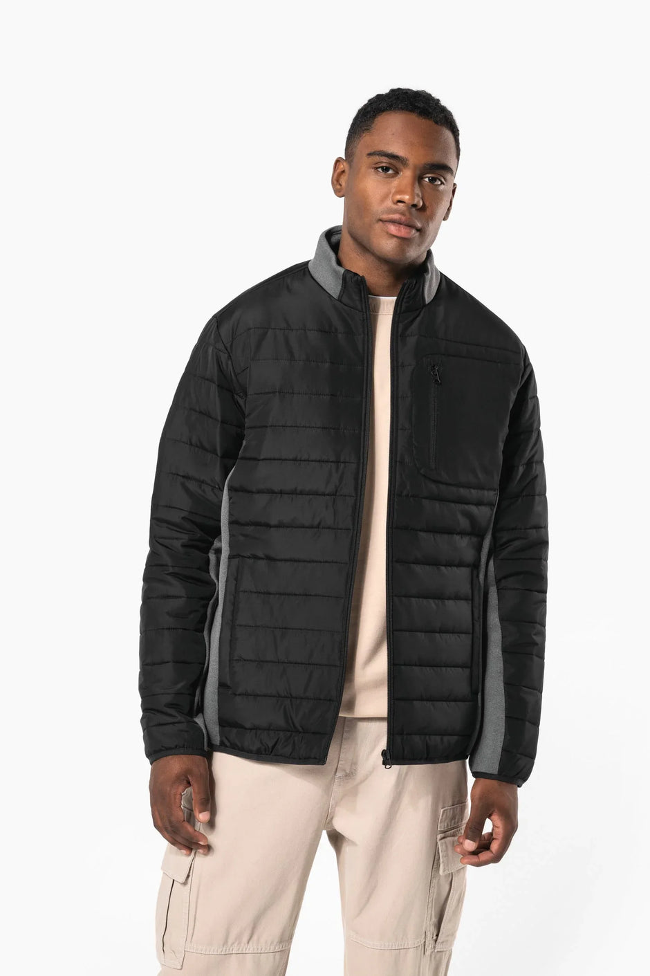 K6171 - Veste bi-matière homme - Occifloc