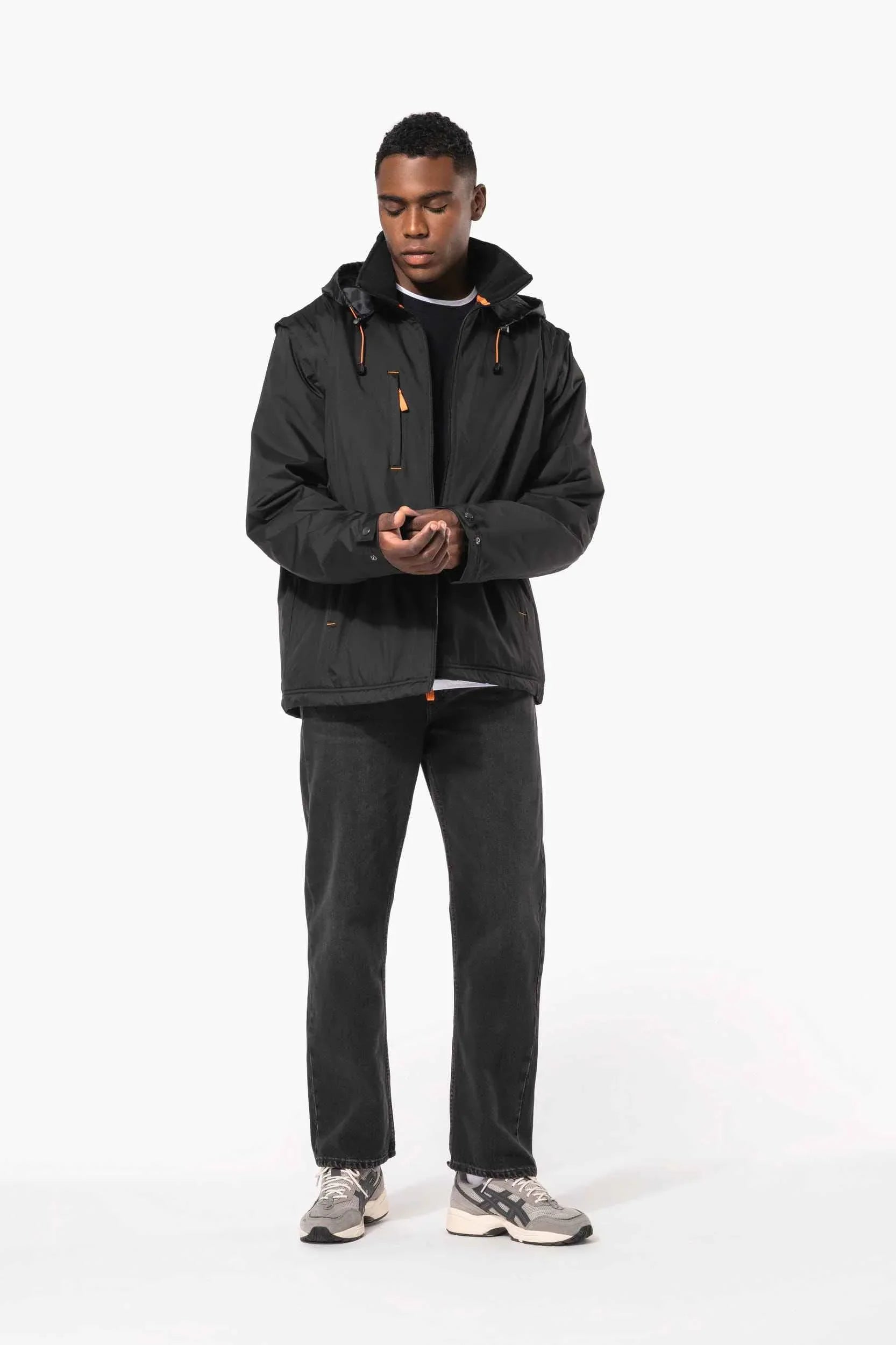 K639 - Blouson à manches amovibles homme