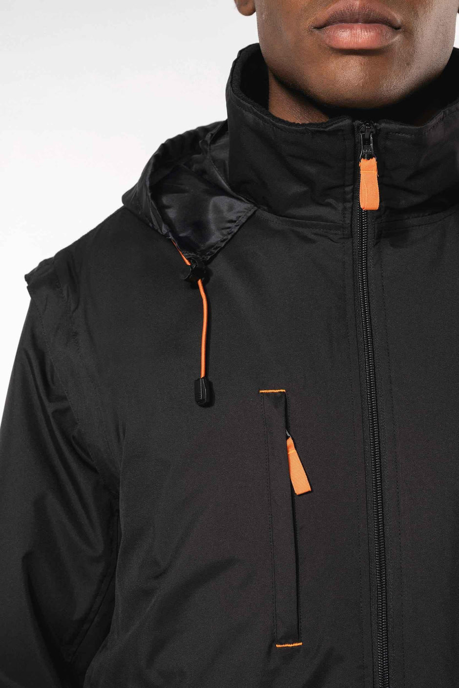 K639 - Blouson à manches amovibles homme