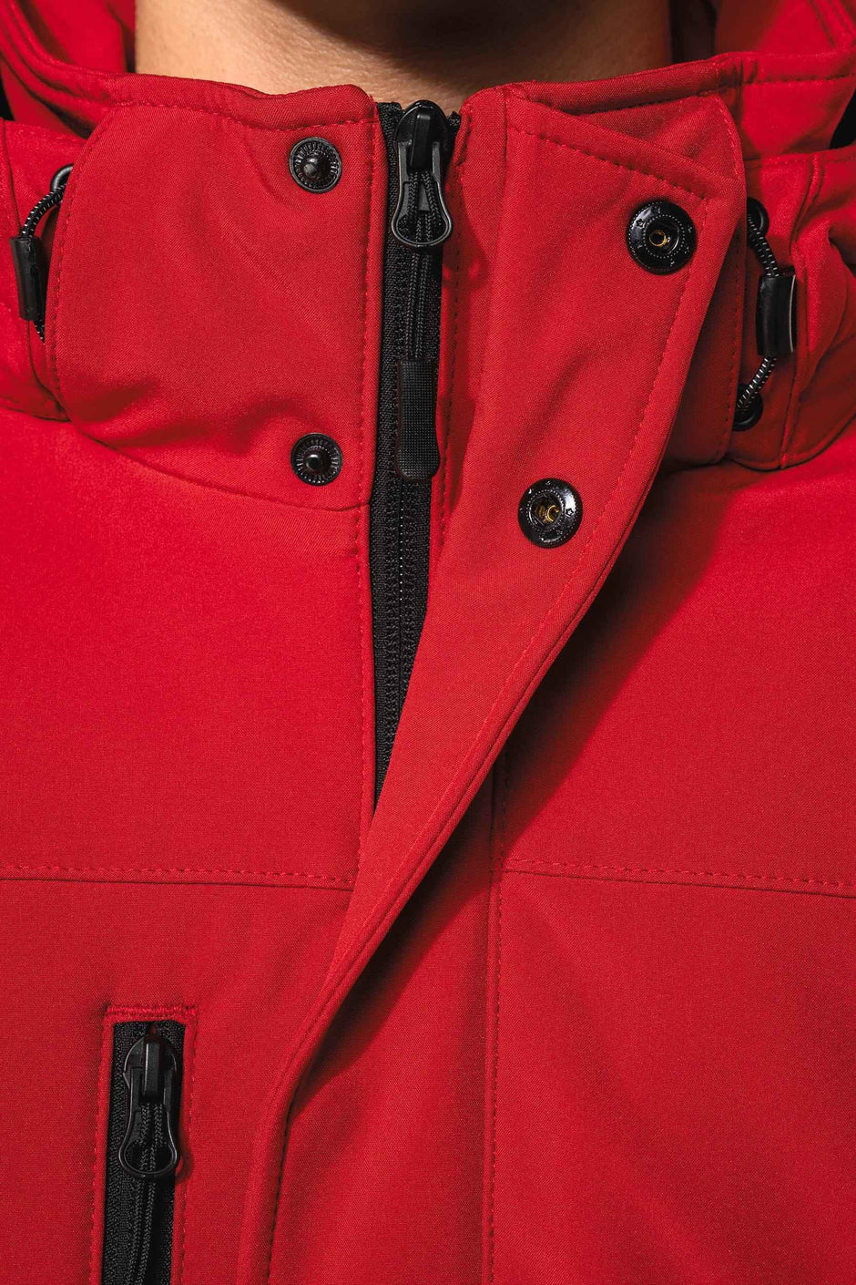 K650 - Parka softshell doublée capuche homme