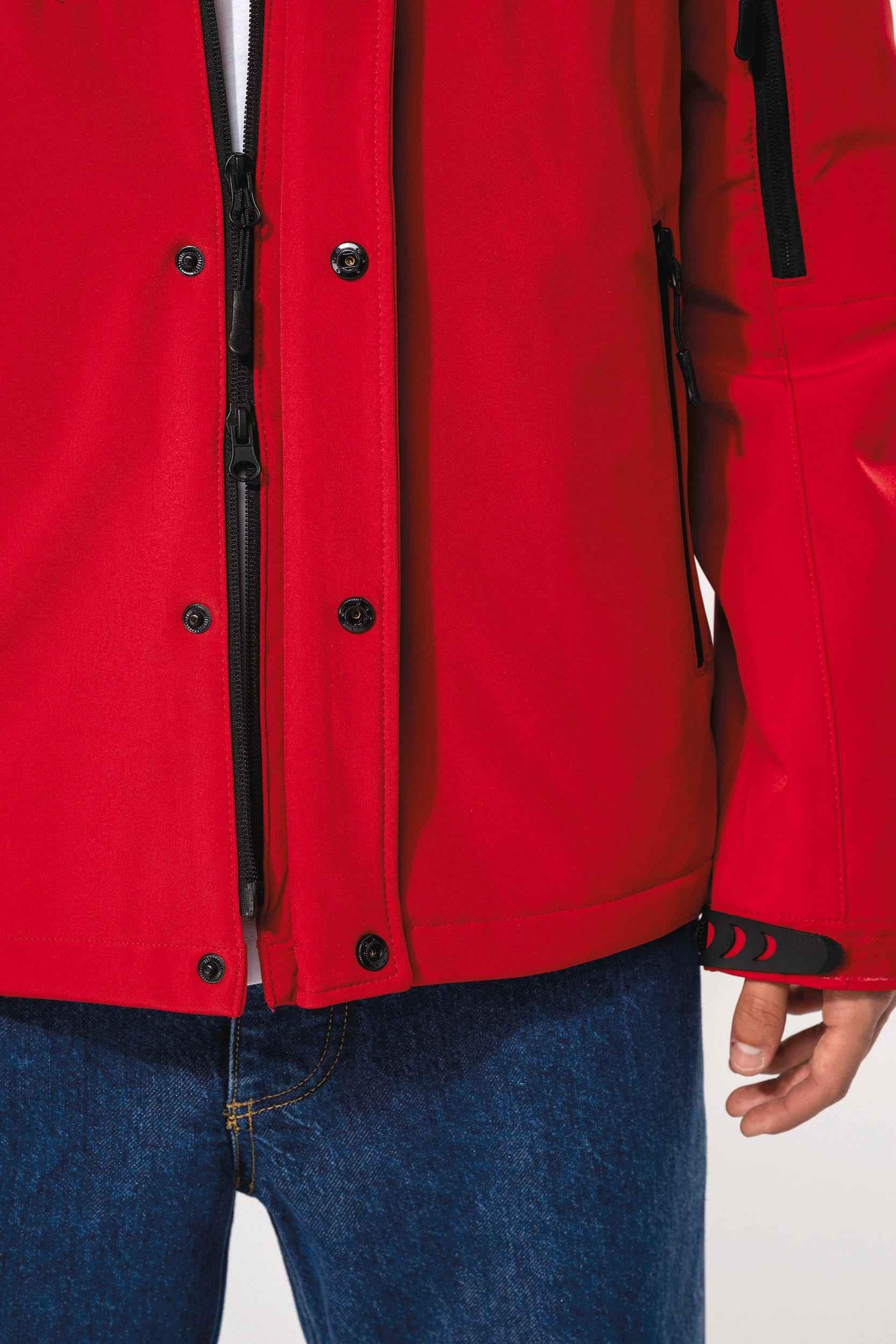 K650 - Parka softshell doublée capuche homme