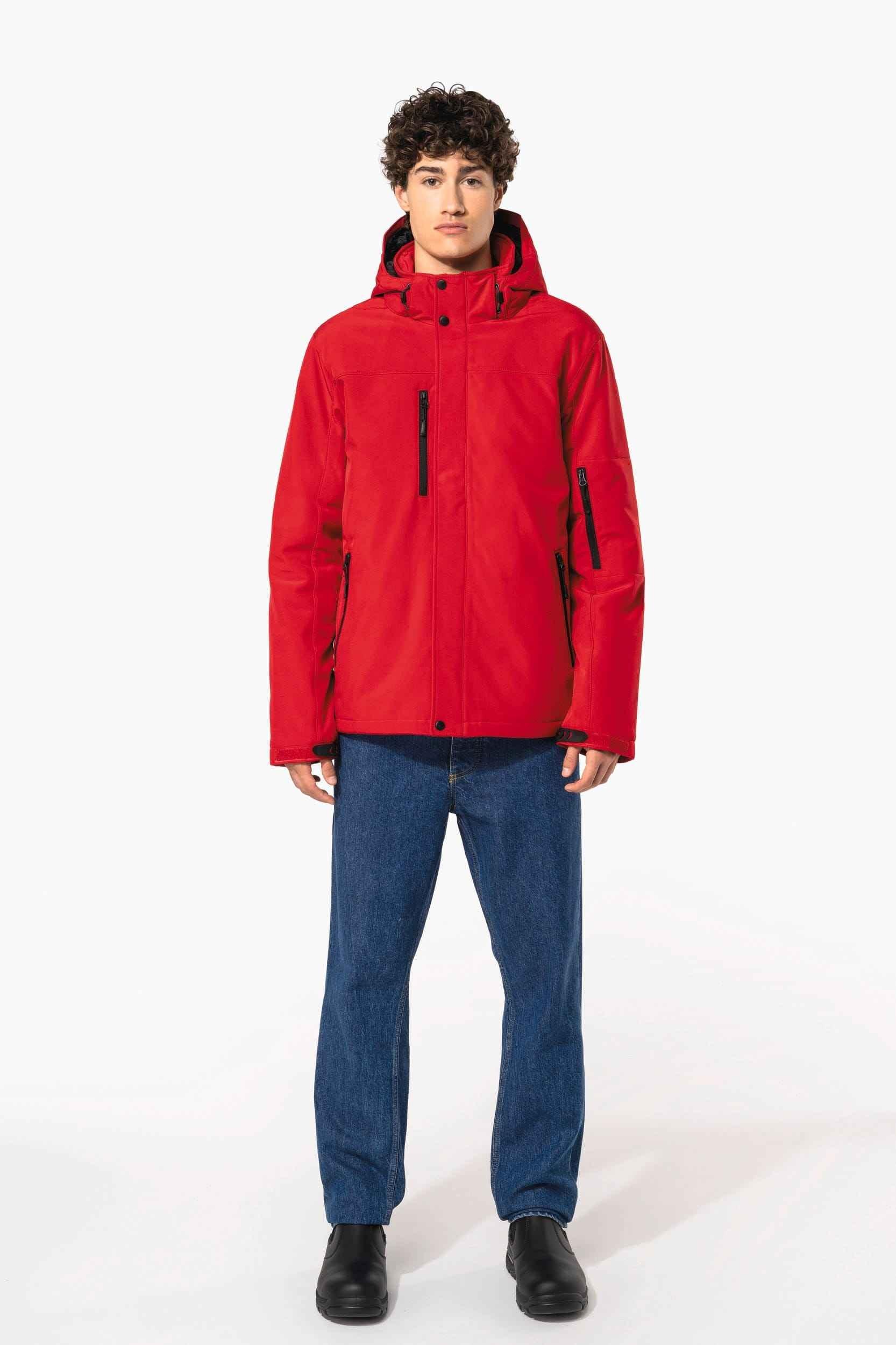 K650 - Parka softshell doublée capuche homme