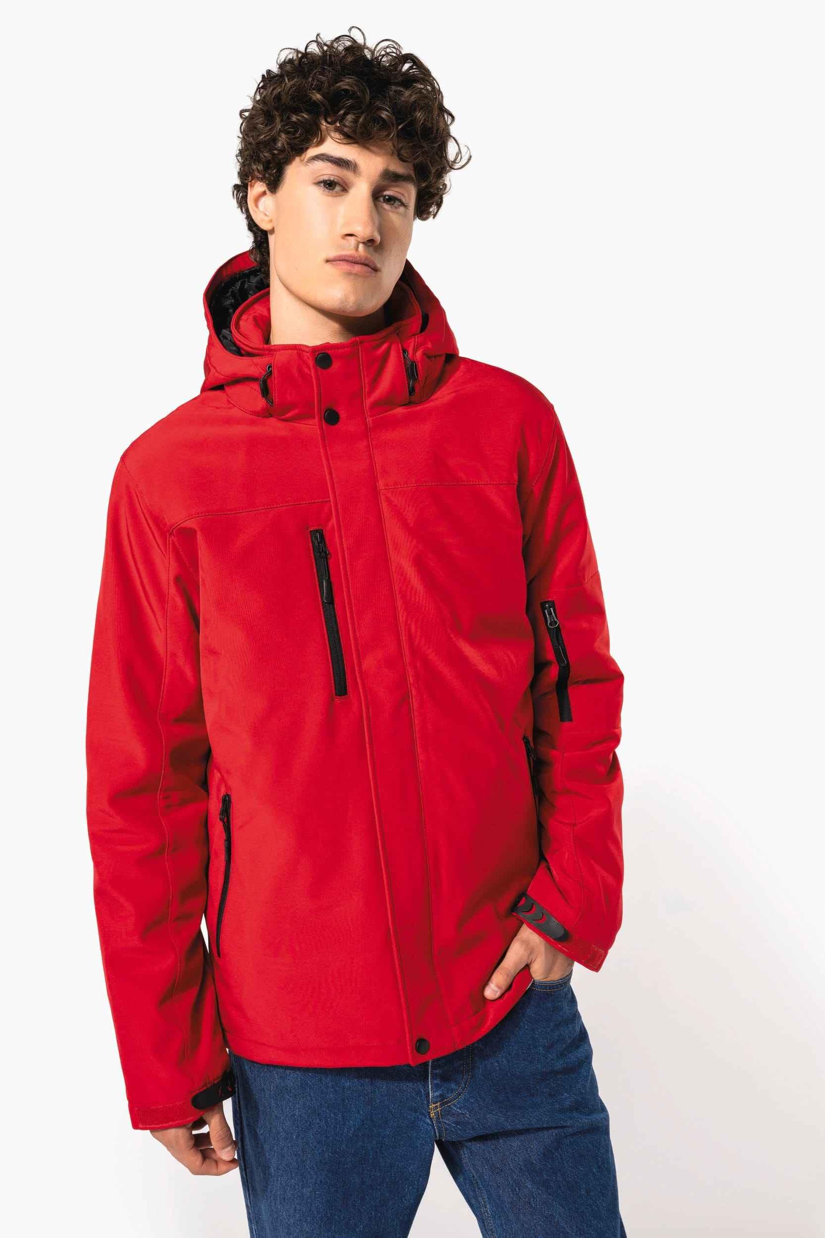 K650 - Parka softshell doublée capuche homme