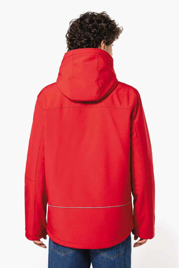 K650 - Parka softshell doublée capuche homme