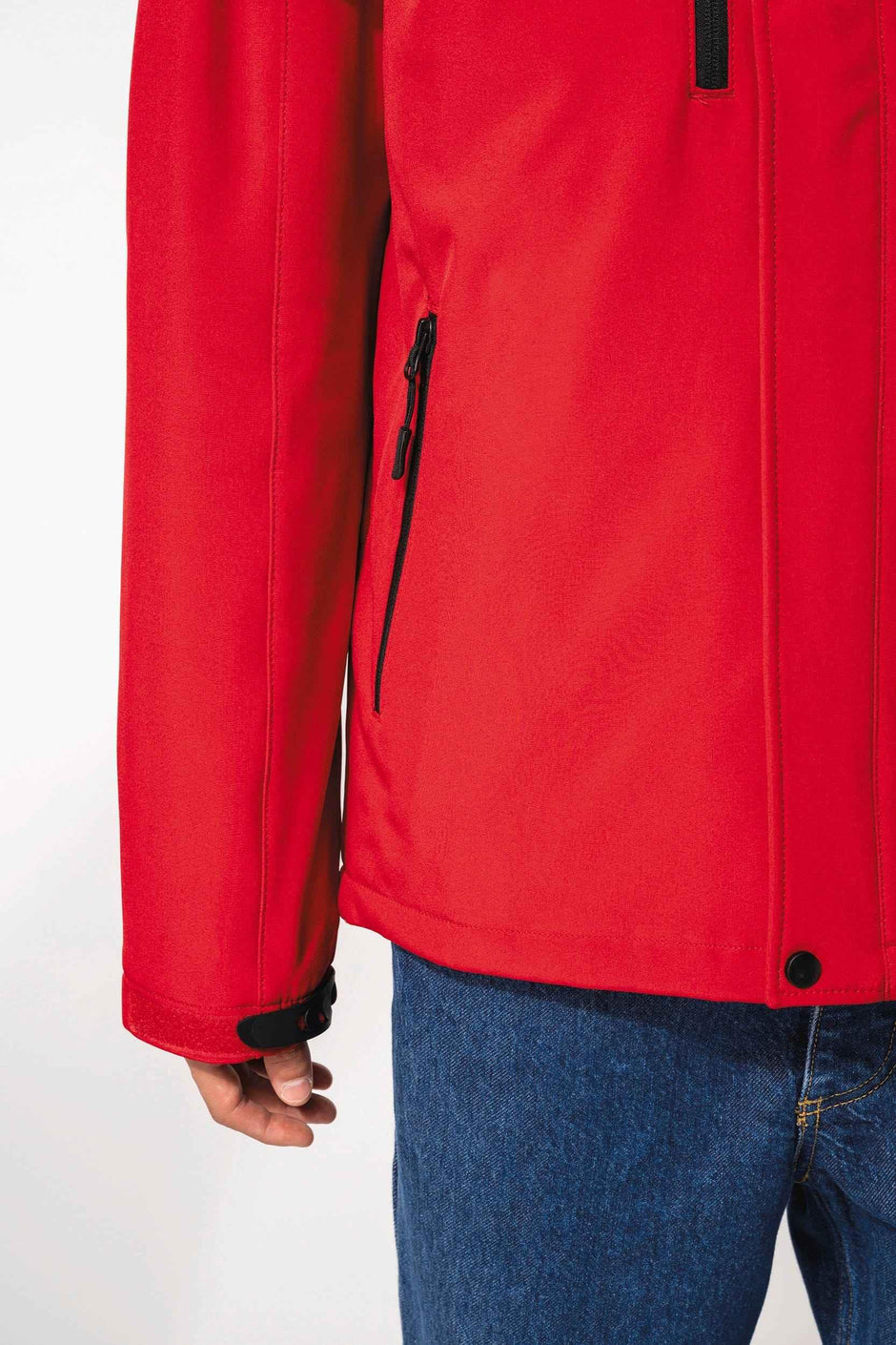 K650 - Parka softshell doublée capuche homme