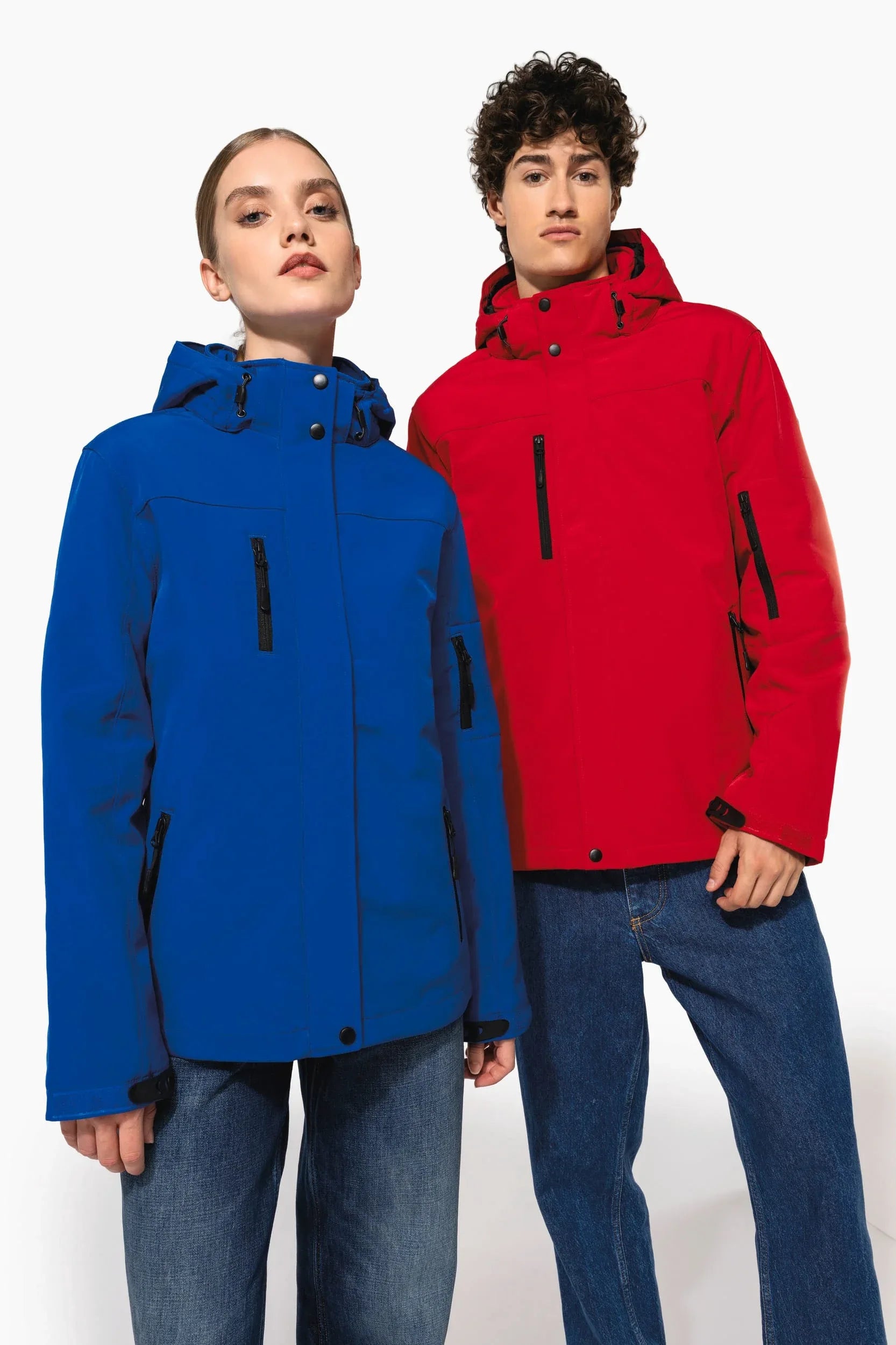 K651 - Parka softshell doublée capuche femme - Occifloc