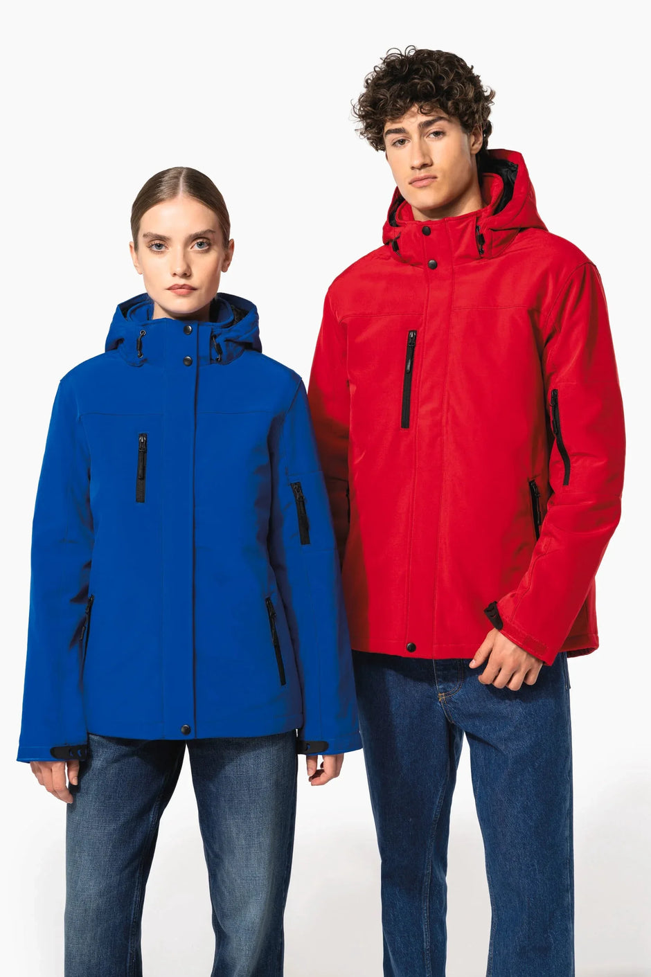 K651 - Parka softshell doublée capuche femme - Occifloc