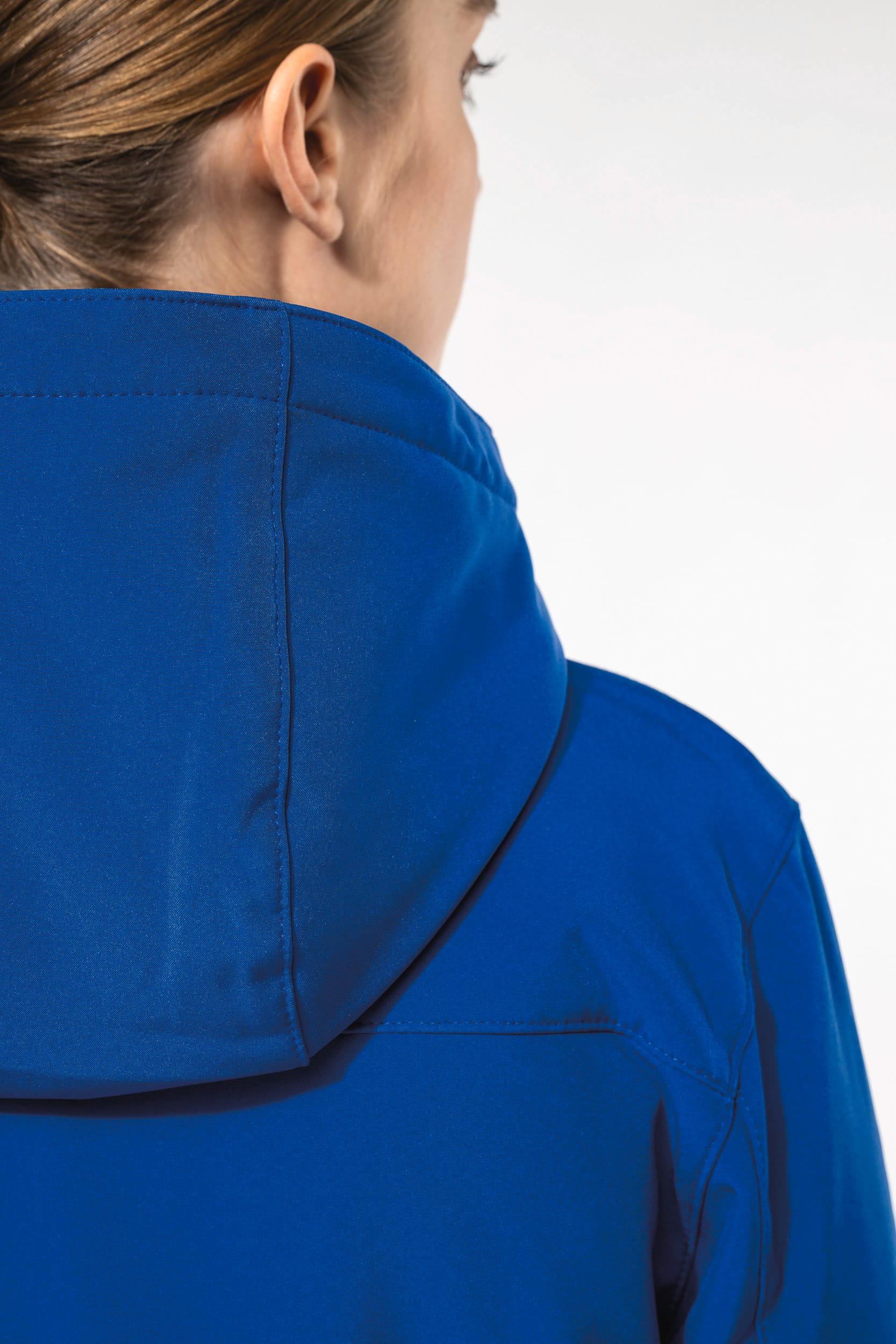 K651 - Parka softshell doublée capuche femme - Occifloc