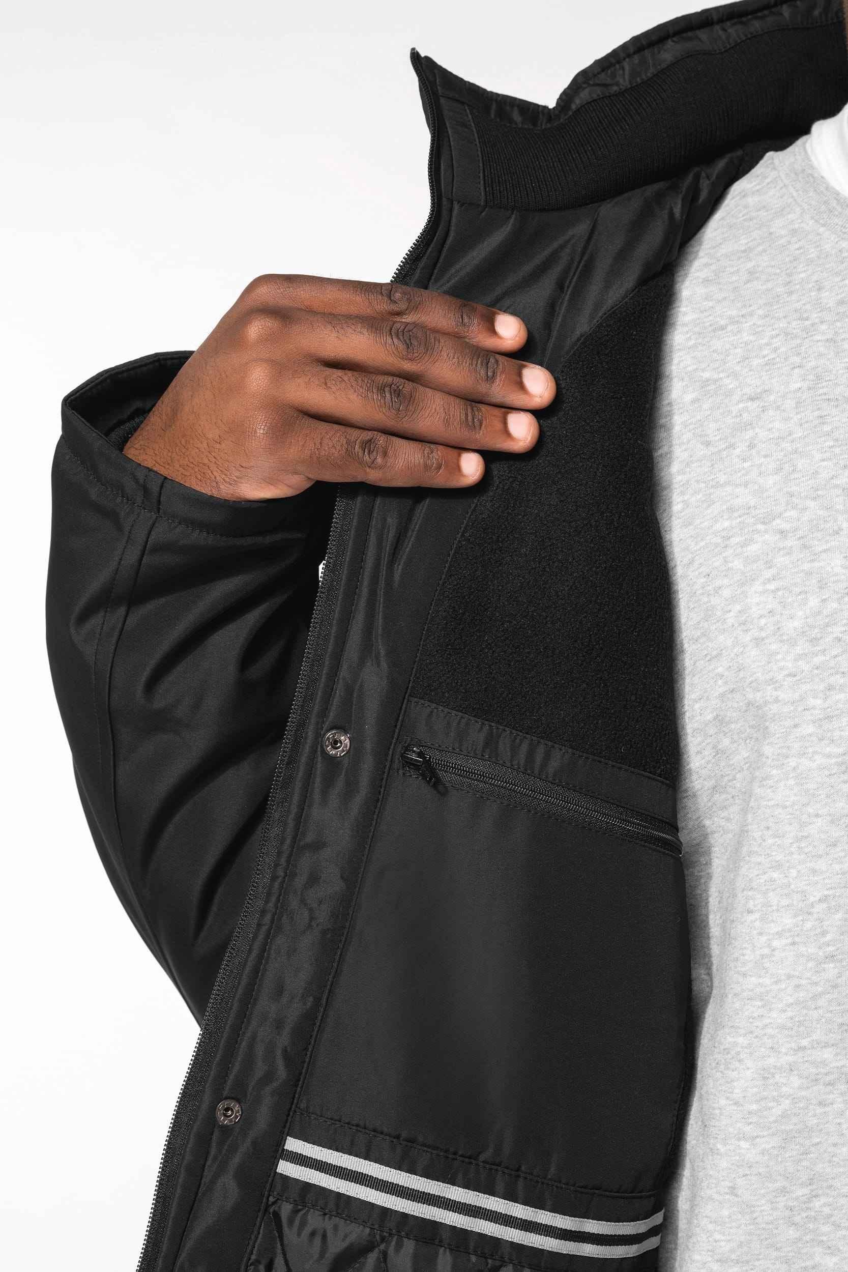 K656 - Parka avec capuche amovible homme
