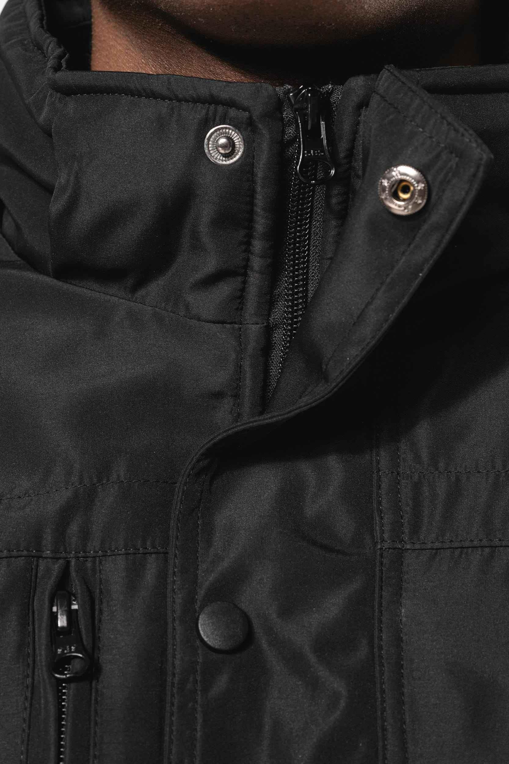 K656 - Parka avec capuche amovible homme