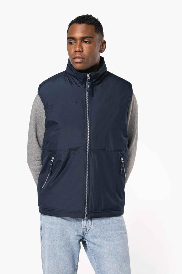 K659 - Bodywarmer doublé polaire homme