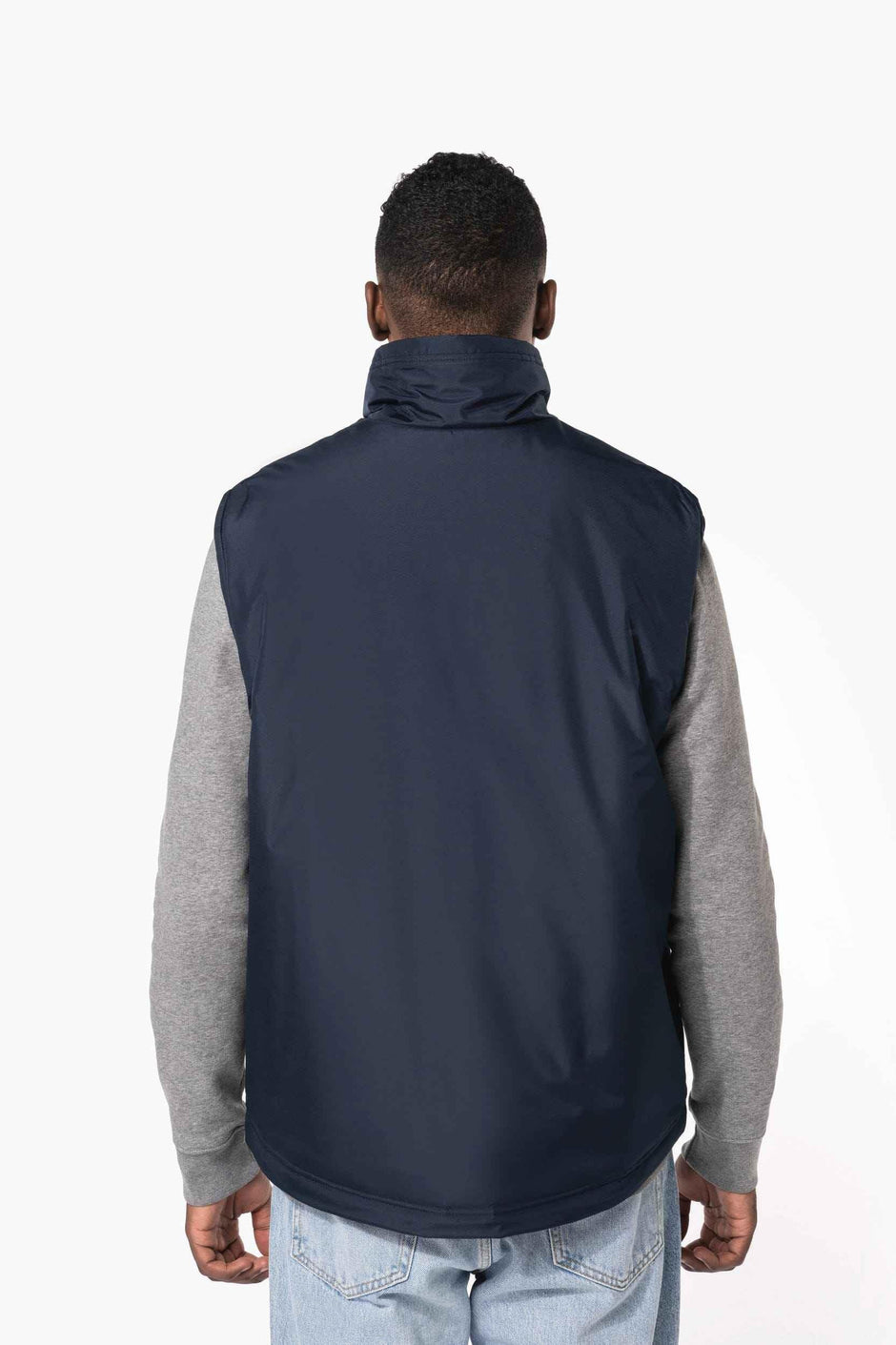 K659 - Bodywarmer doublé polaire homme