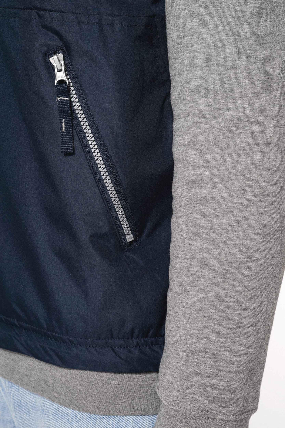 K659 - Bodywarmer doublé polaire homme