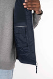 K659 - Bodywarmer doublé polaire homme