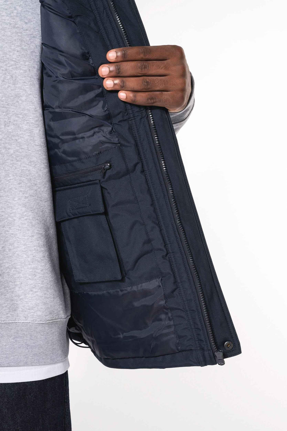 K693 - Blouson manches amovibles homme