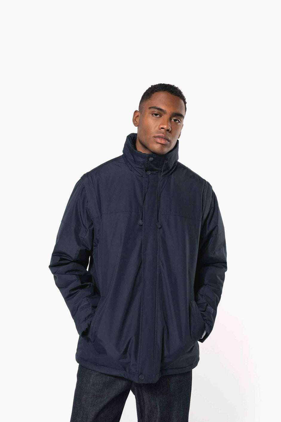 K693 - Blouson manches amovibles homme