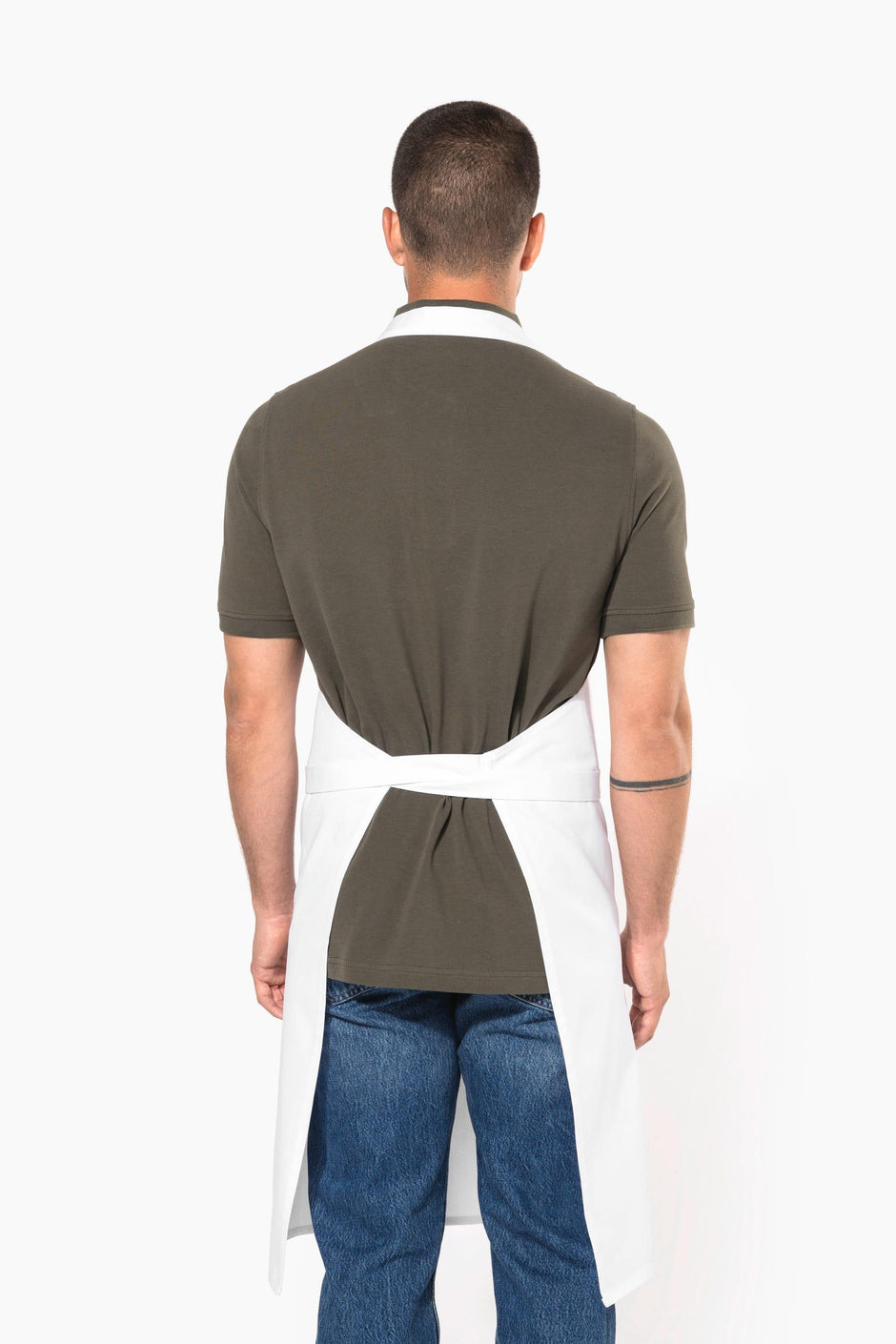 K8005 - Tablier coton lavage haute température - Occifloc