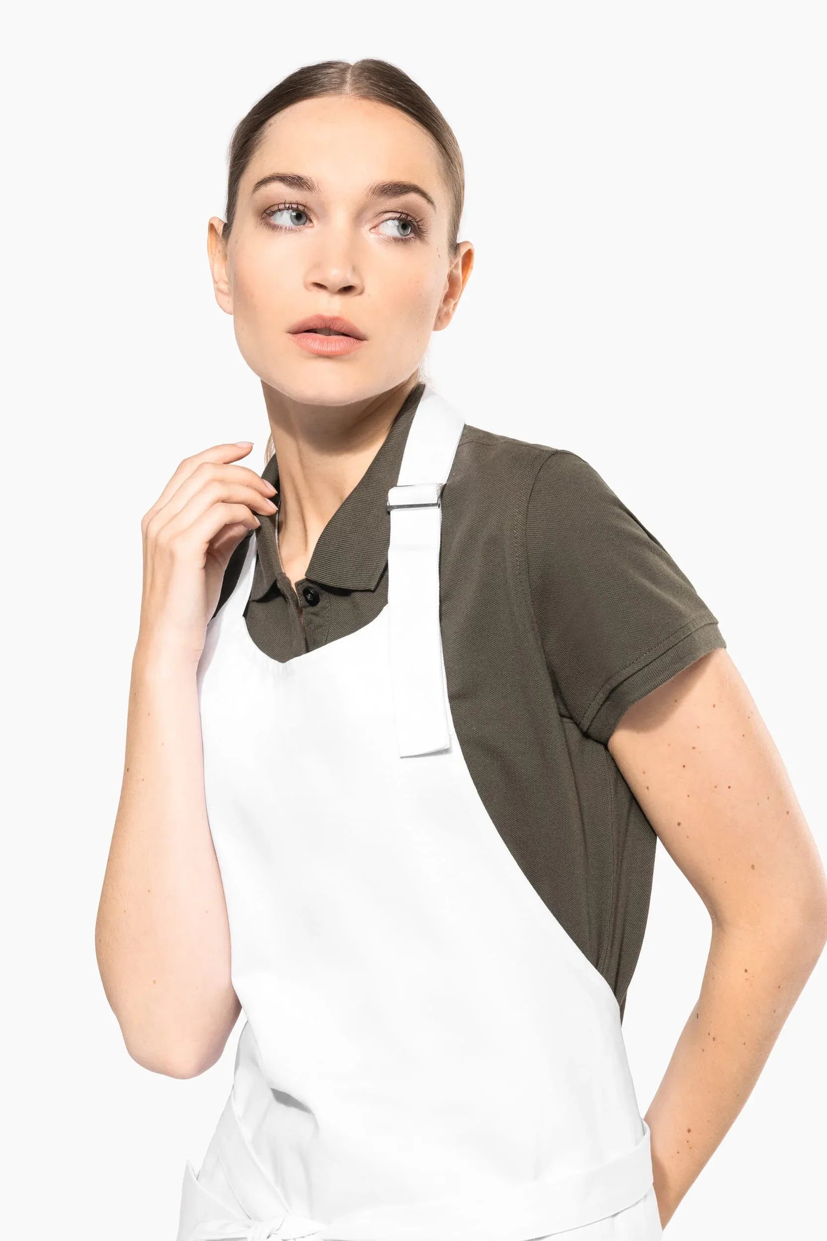 K8005 - Tablier coton lavage haute température - Occifloc