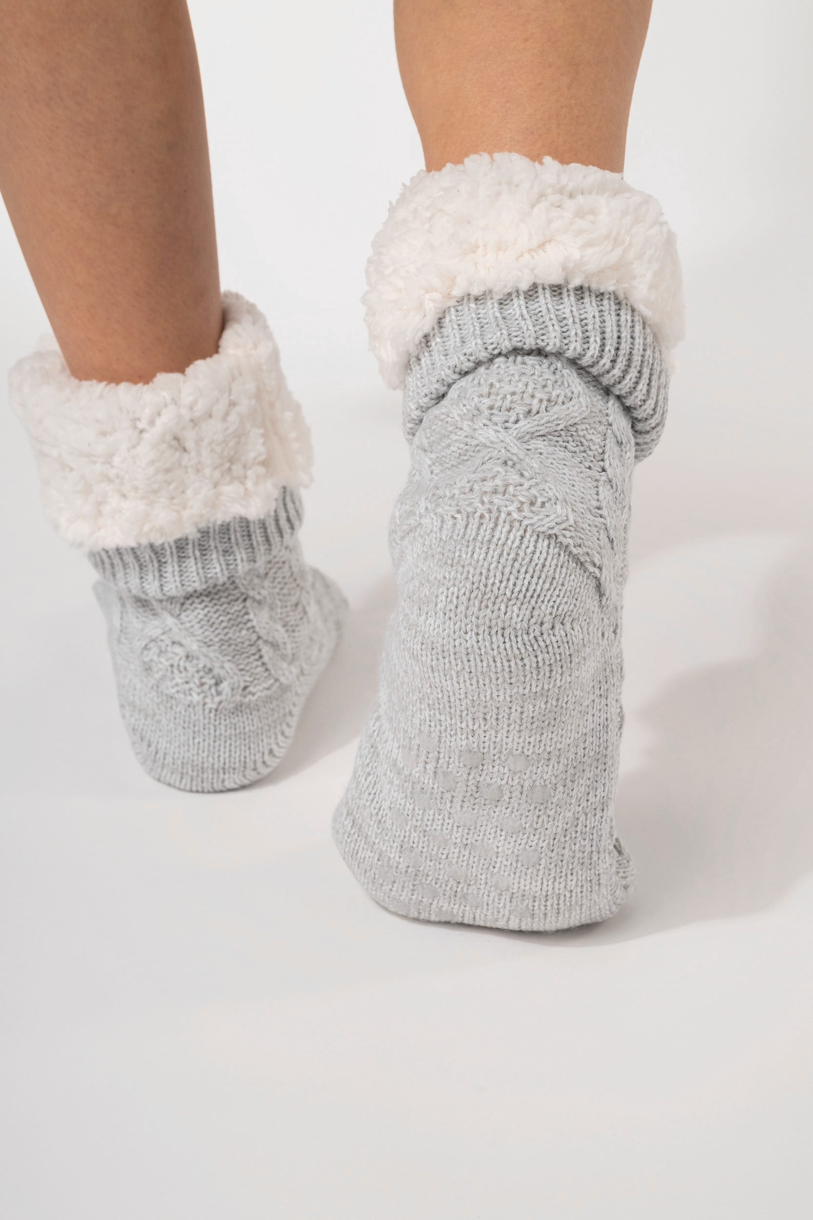K815 - Chaussettes lounge doublées sherpa Kariban