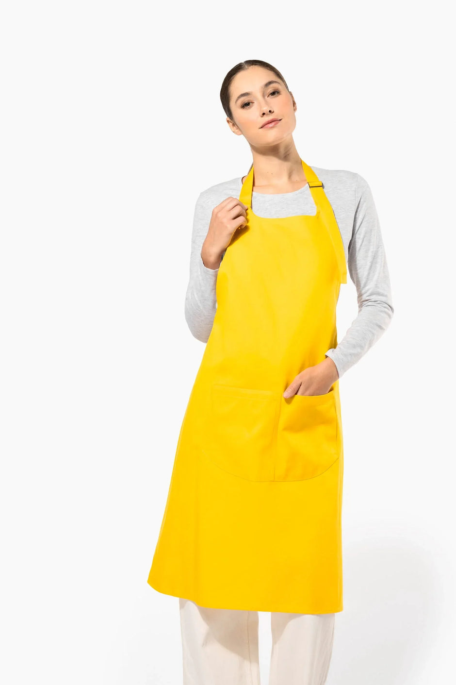 K885 - Tablier coton avec poche - Occifloc