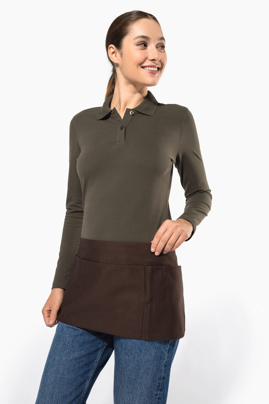 K886 - Tablier coton court - Occifloc