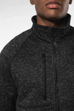 K9106 - Veste zippée chinée homme