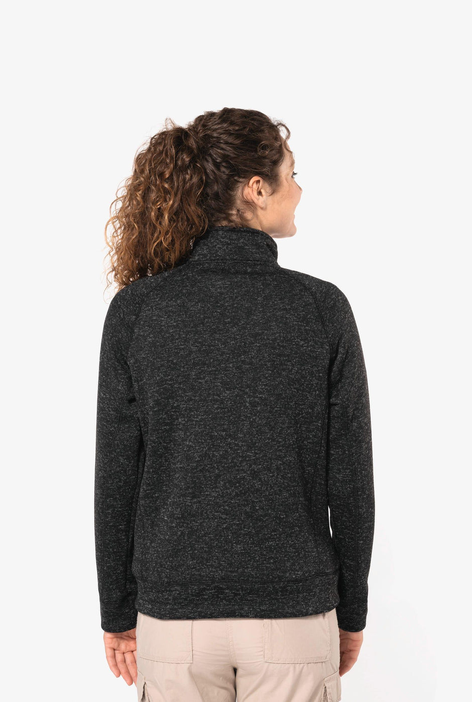 K9107 - Veste zippée chinée femme - Occifloc
