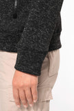 K9107 - Veste zippée chinée femme - Occifloc