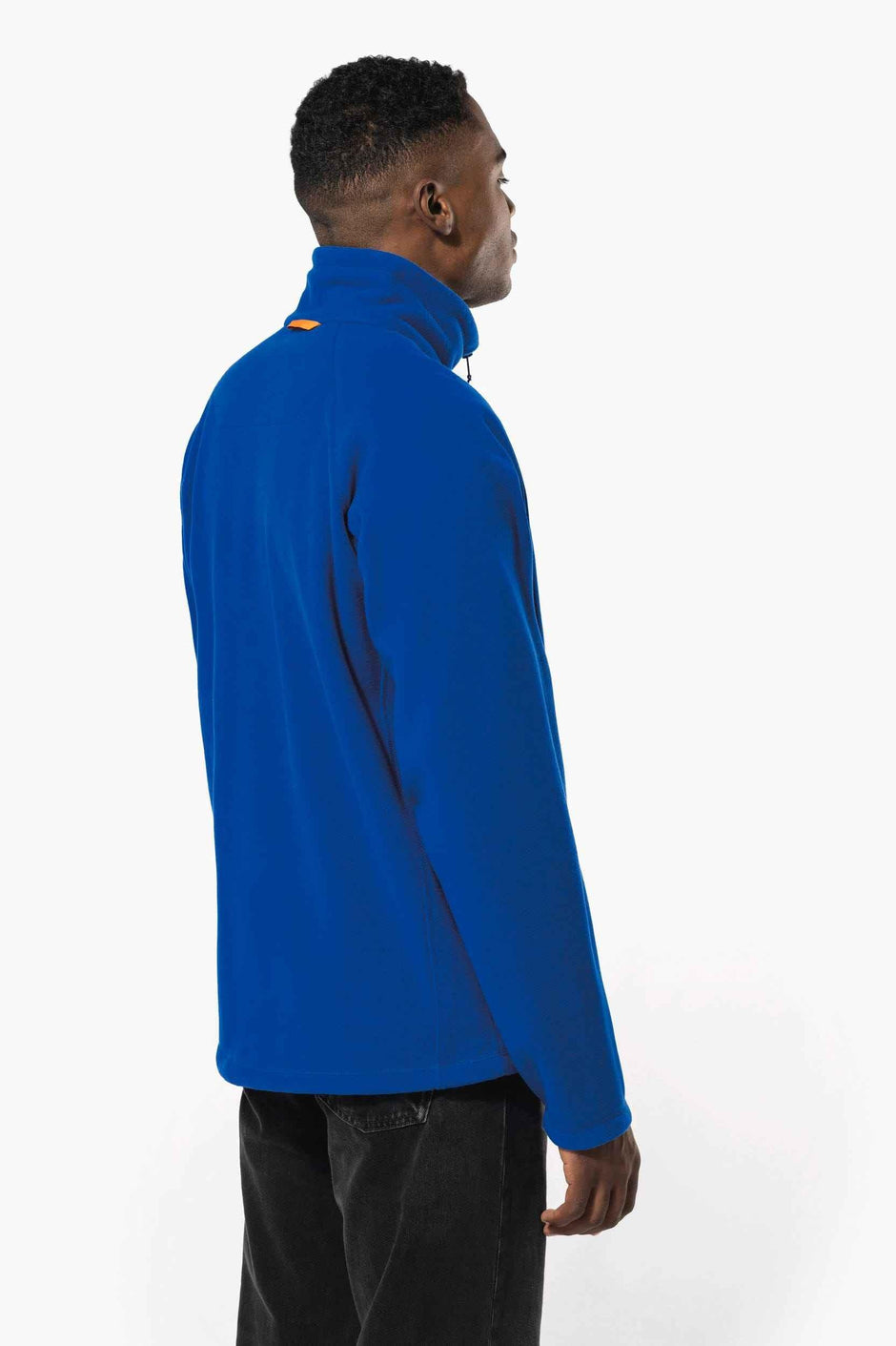 K917 - Veste micropolaire zippée manches raglan homme