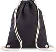 KI0139 - Sac à dos en coton bio avec cordelettes - Occifloc