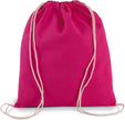 KI0147 - Petit sac à dos en coton bio avec cordelettes - Occifloc