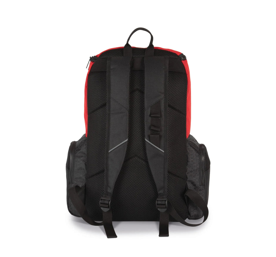 KI0176 - Sac à dos de sport recyclé avec porte-objets - Occifloc